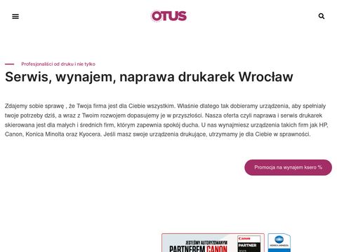 Otus.pl - kserokopiarki Świdnica