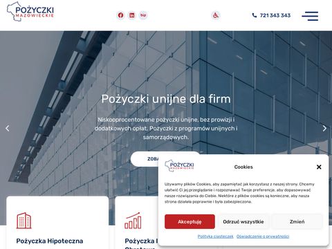 Pozyczkimazowieckie.pl - pożyczki dla firm unijne
